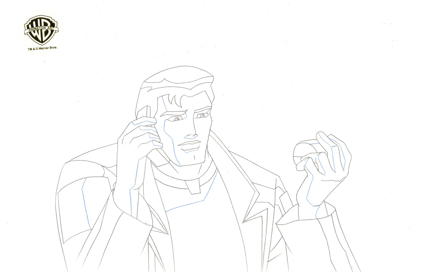 Justice League Unlimited Original Production Drawing: Terry McGinnis