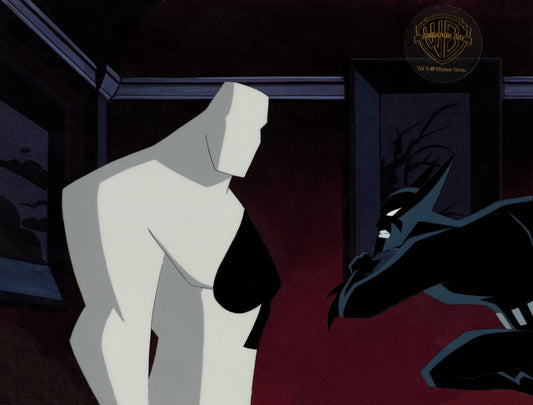 Batman Beyond Original Production Cel with Matching Drawings: Batman, Ace
