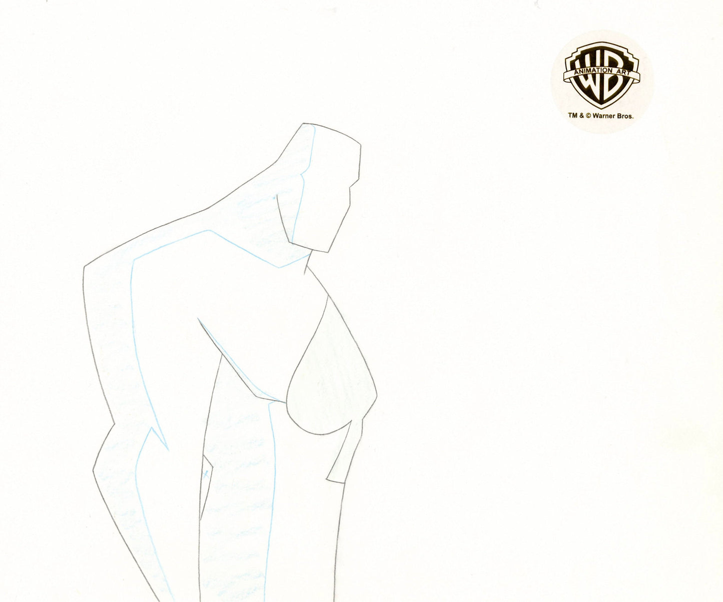 Batman Beyond Original Production Cel with Matching Drawings: Batman, Ace