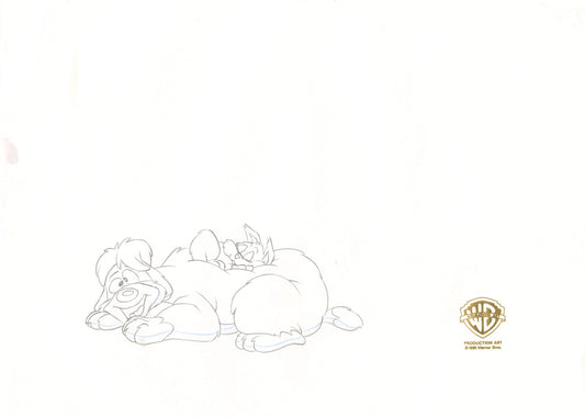Animaniacs Original Production Drawing: Runt, Rita