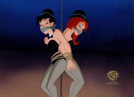 The New Batman Adventures Original Production Cel on Original Background: Raven, Lark