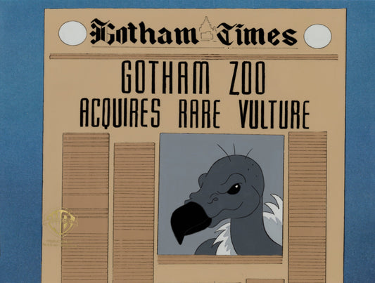 Batman The Animated Series Original Production Cel: Scrap