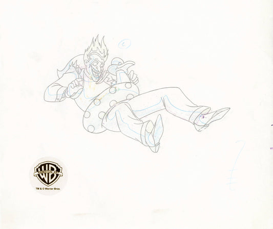 Batman The Animated Series Original Production Drawing: Joker