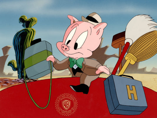 Tiny Toons Original Production Cel: Hamton J. Pig
