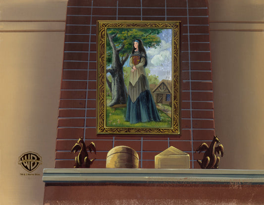 Scooby-Doo and the Witch's Ghost Original Production Background: Portrait of Sarah Ravencroft