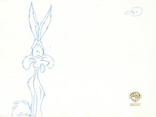 Energizer Commercial Original Production Drawing: Wile E. Coyote