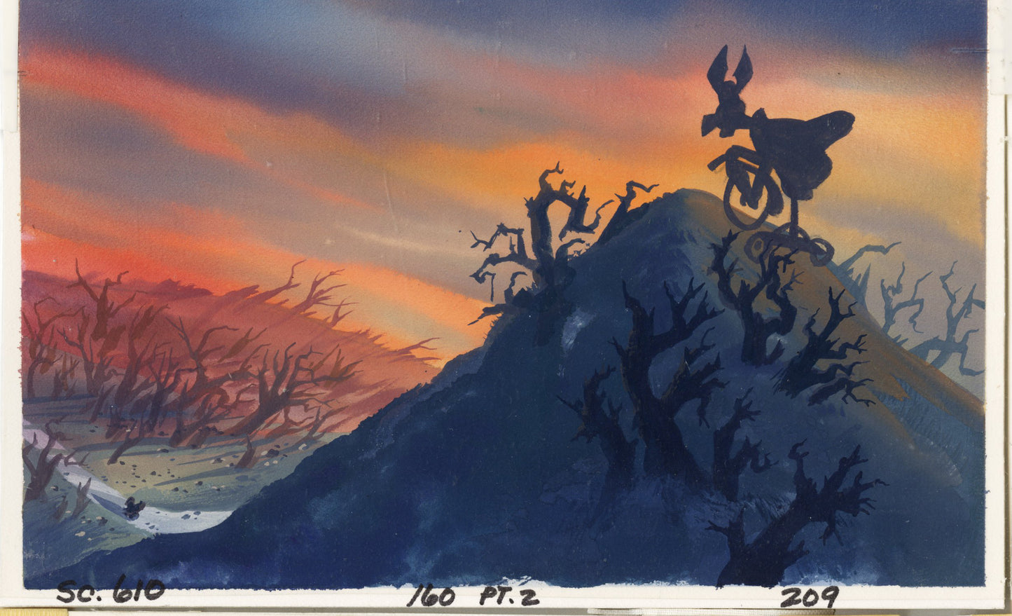 A Troll in Central Park Original Concept Painting: King Llort, Queen Gnora