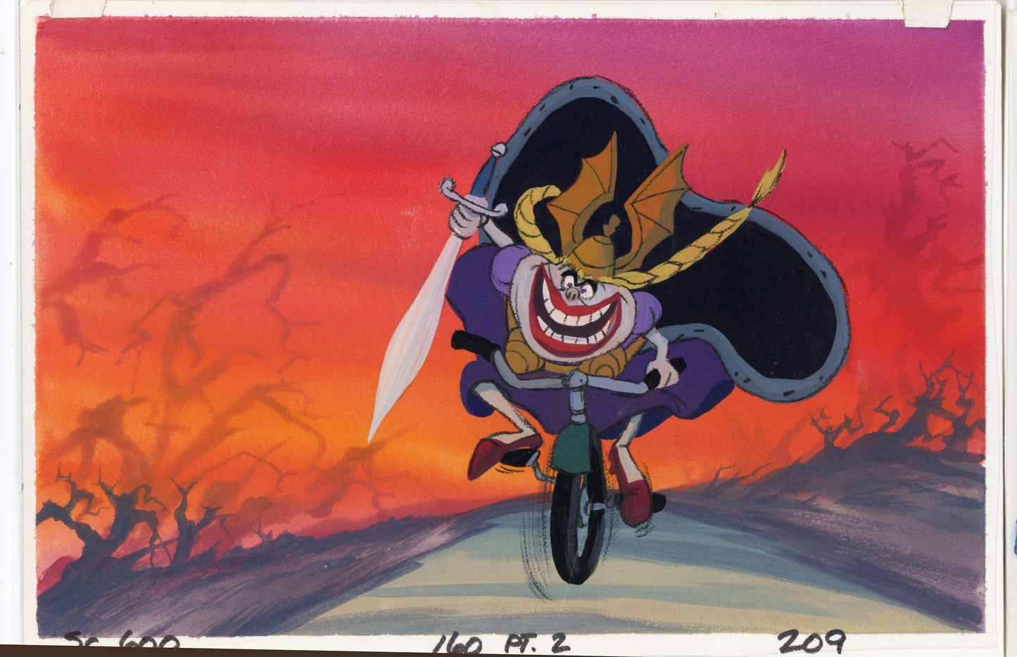A Troll in Central Park Original Concept Painting: Queen Gnora