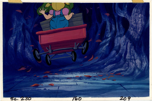 A Troll in Central Park Original Concept Painting: Gus, Rosie