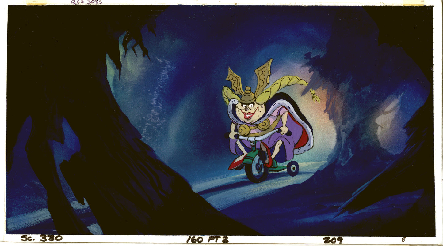 A Troll in Central Park Original Concept Painting: Queen Gnora
