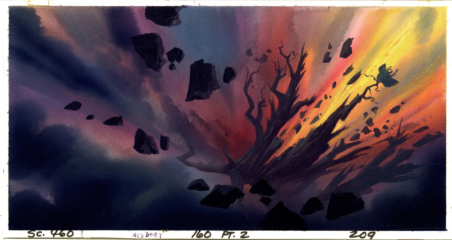A Troll in Central Park Original Concept Painting: Queen Gnora