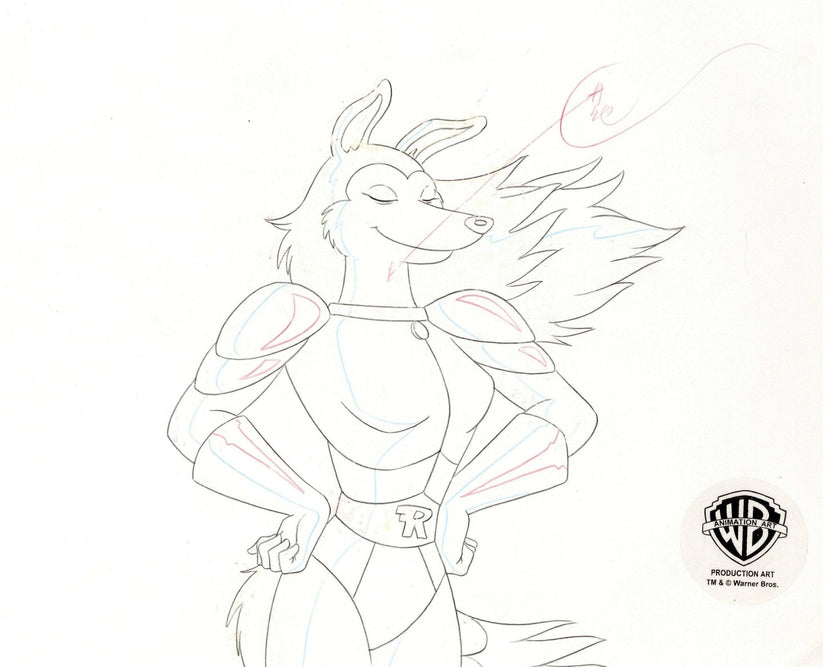 Road Rovers Original Production Cel on Original Background with Origin ...