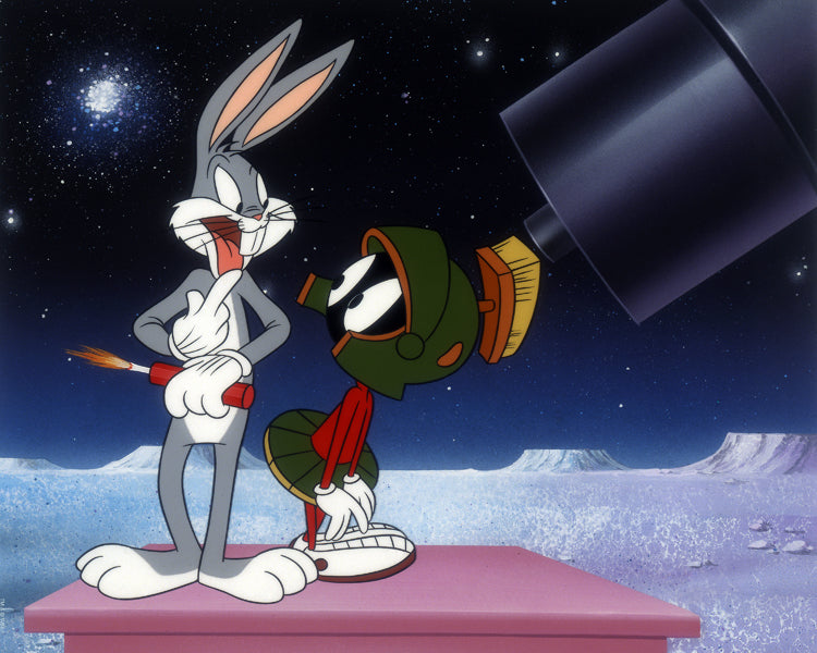 Bugs and Marvin the Martian