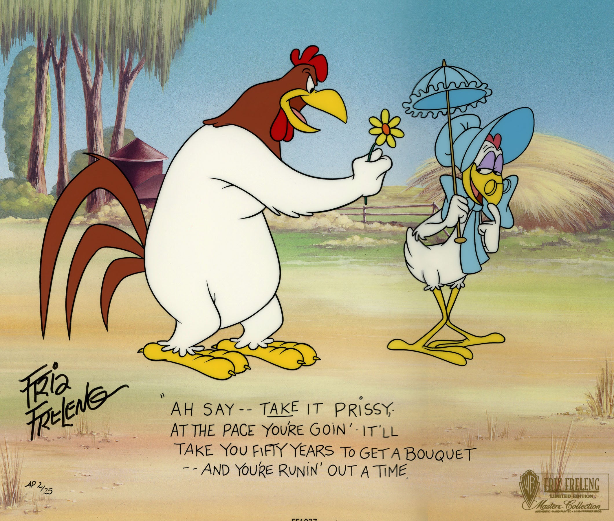 No Spring Chicken Clampett Studio