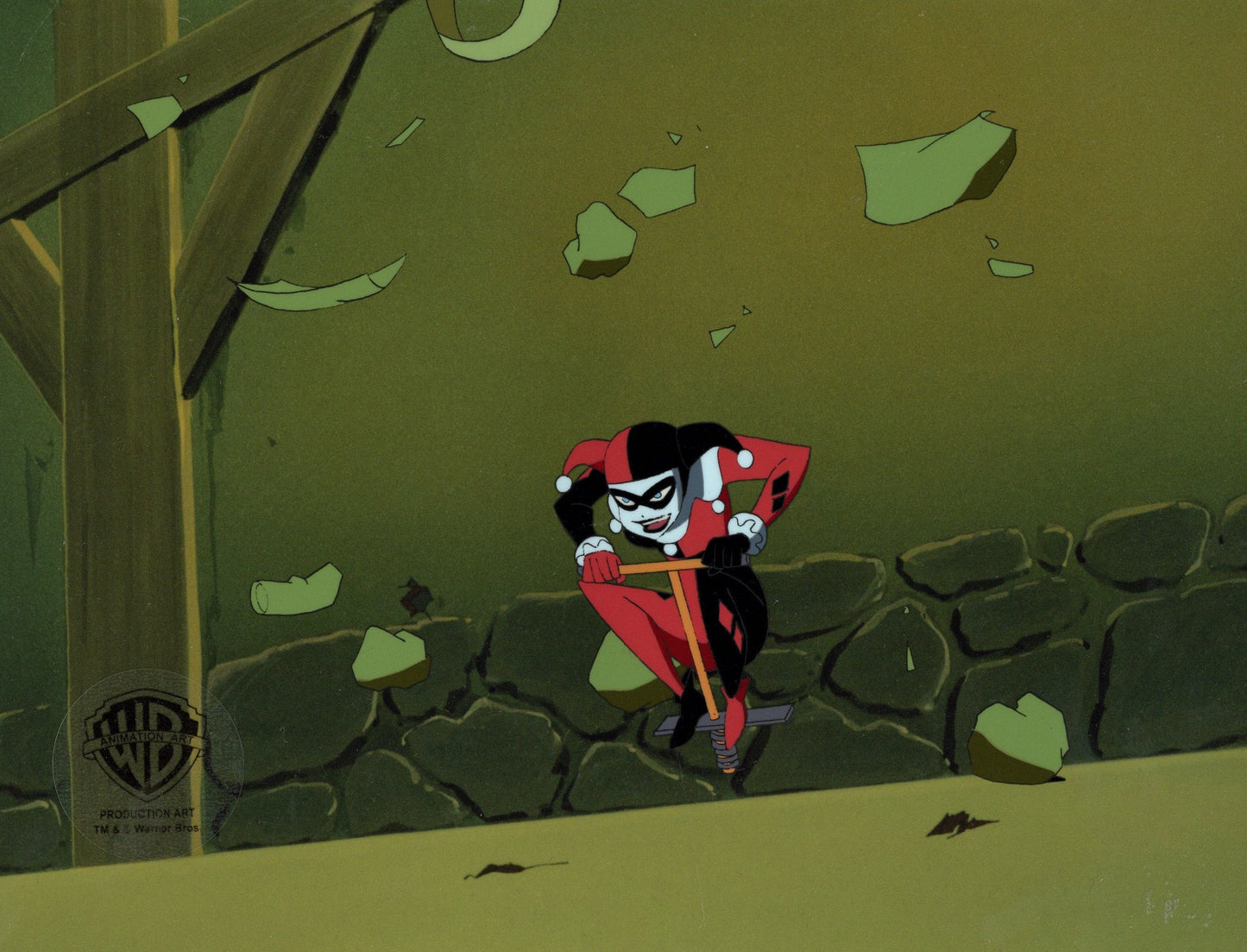 Superman the Animated Series Original Production Cel: Harley