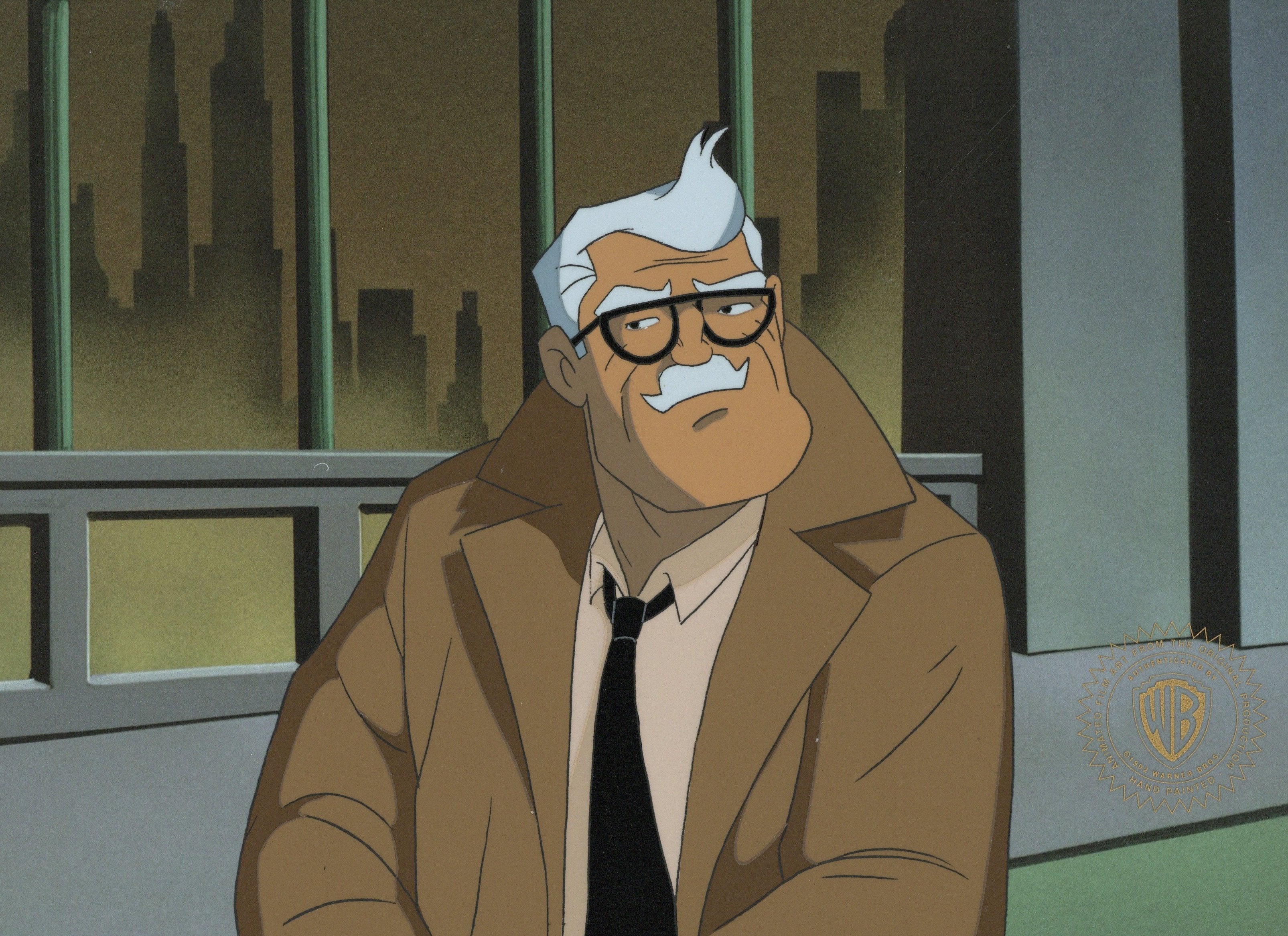 Batman The Animated Series Original Production Cel Detective Gordon batman-the-animated-series-original-production-cel-detective-gordon