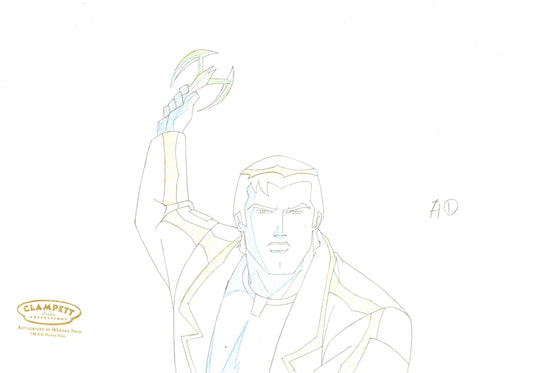 Justice League Unlimited Original Production Drawing: Terry