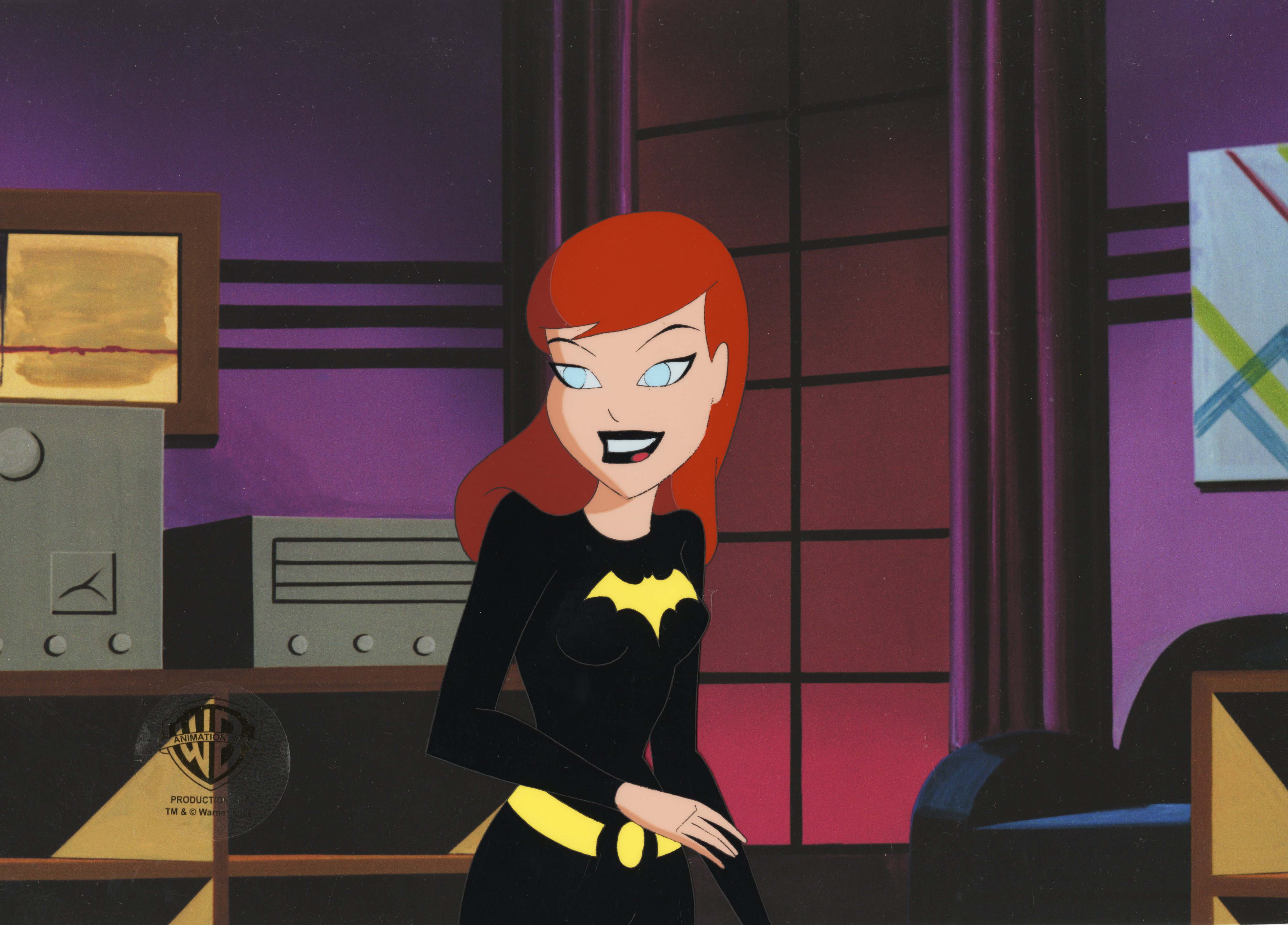 The New Batman Adventures Original Production Cel: Batgirl – Clampett ...