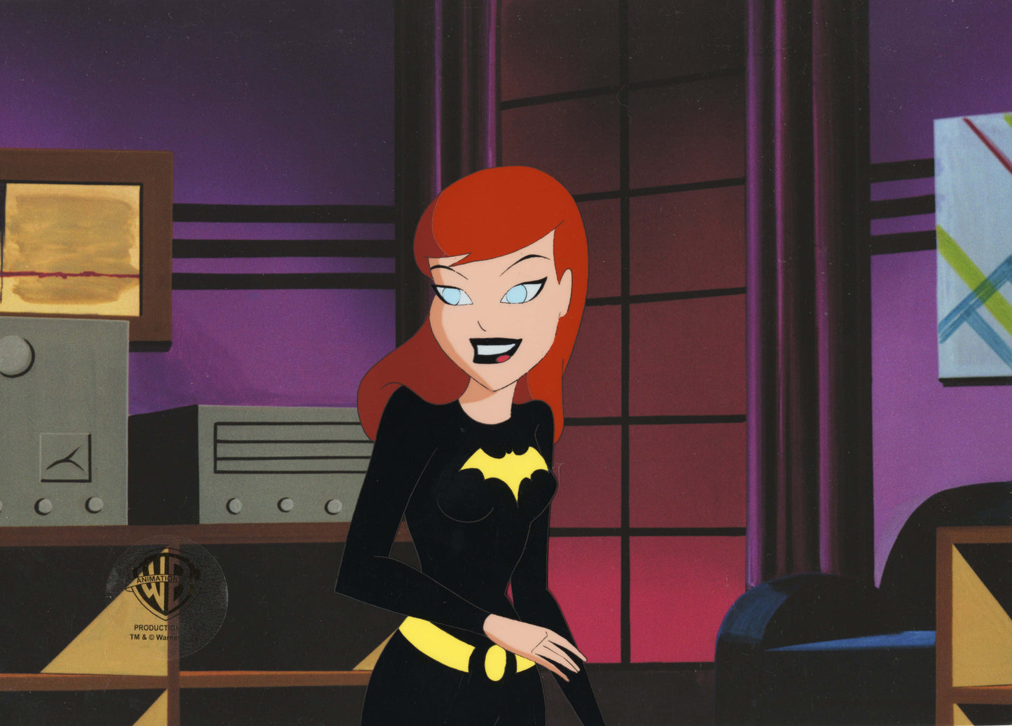 The New Batman Adventures Original Production Cel: Batgirl