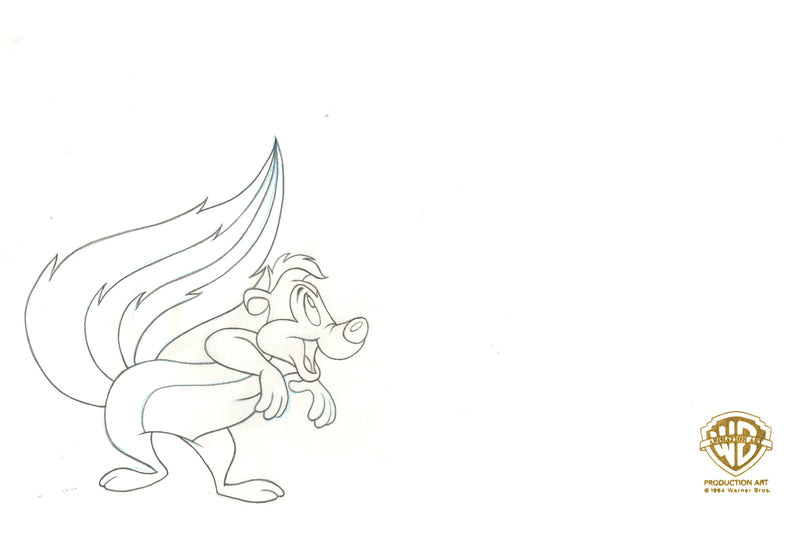 Looney Tunes Original Production Drawing: Pepe Le Pew