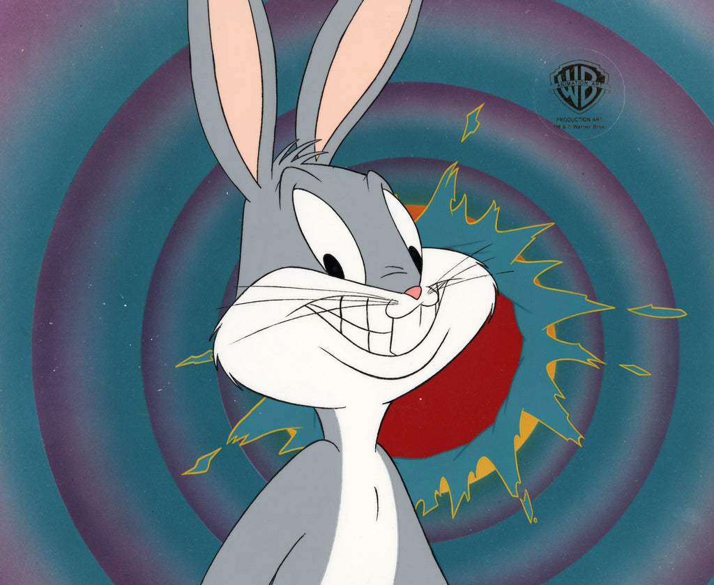 Looney Tunes Original Production Cel: Bugs Bunny Original Production Cel Warner Bros. Studio Art 