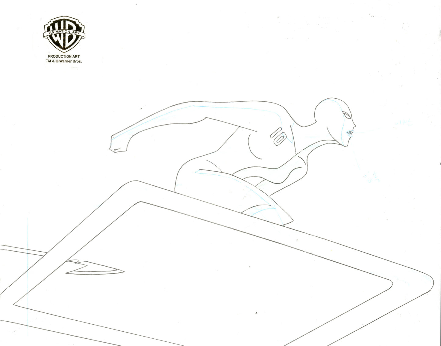 Batman Beyond Original Production Drawing: Ten