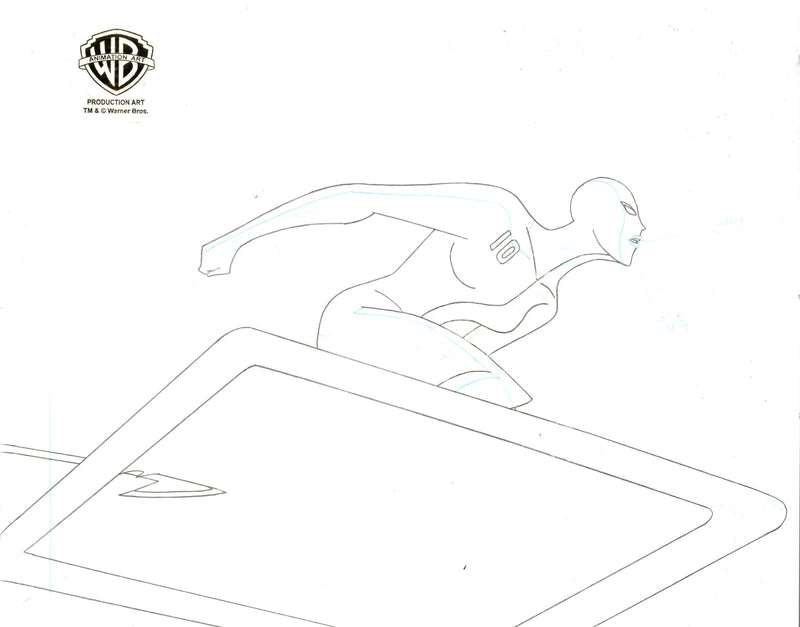 Batman Beyond Original Production Drawing: Ten