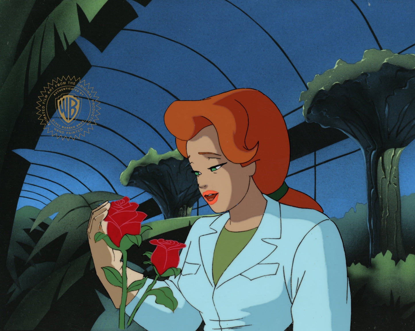 Batman The Animated Series Original Production Cel: Dr. Pamela Isley (Poison Ivy)