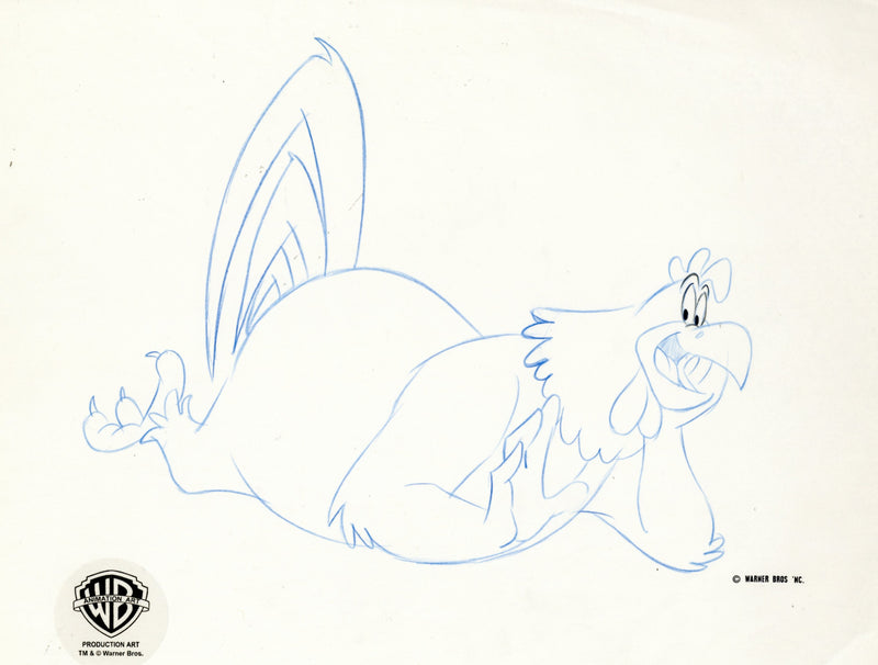 Looney Tunes Original Production Drawing: Foghorn Leghorn