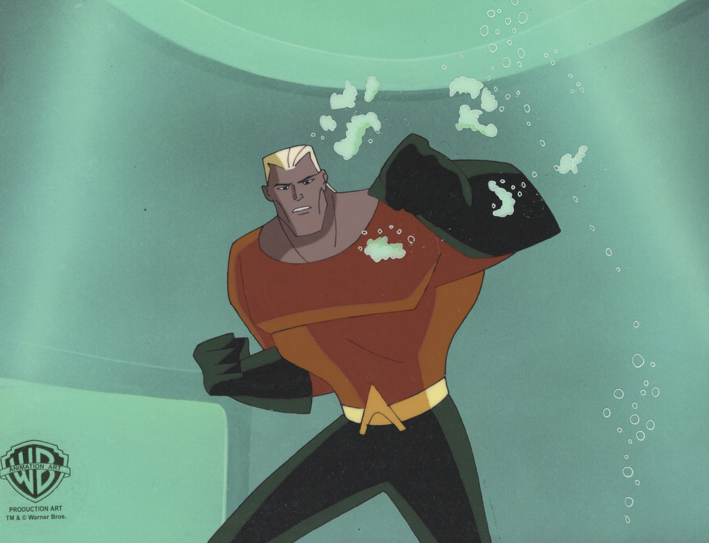Superman the Animated Series Original Production Cel: Aquaman