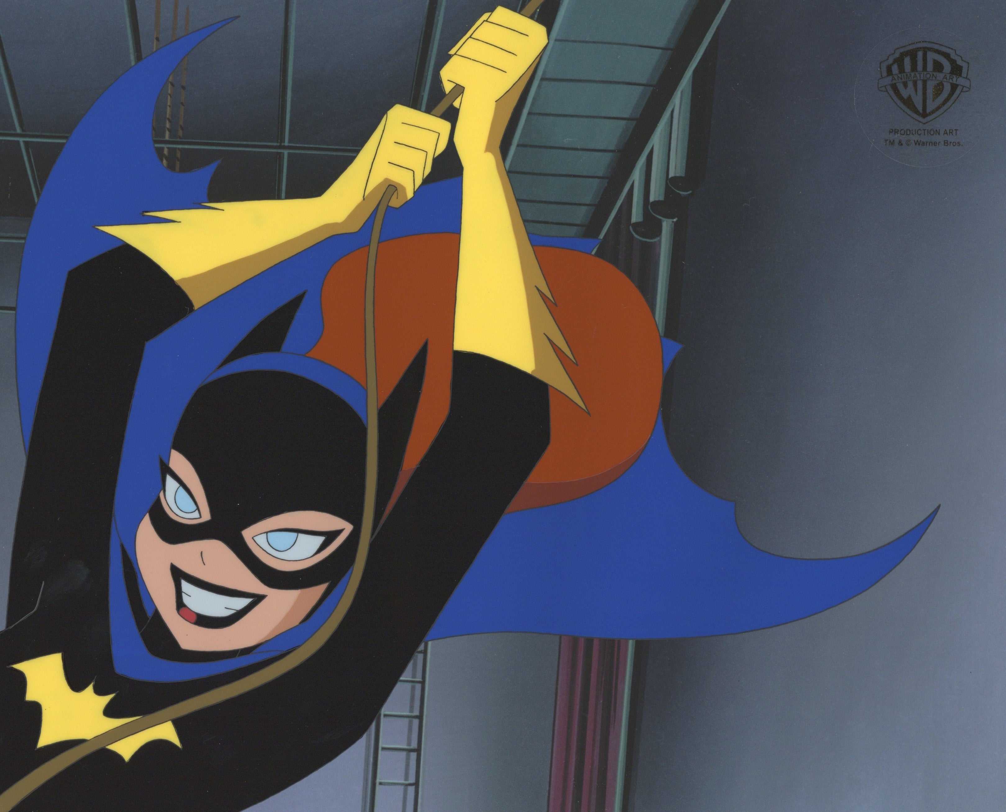 The New Batman Adventures Original Production Cel: Batgirl – Clampett ...