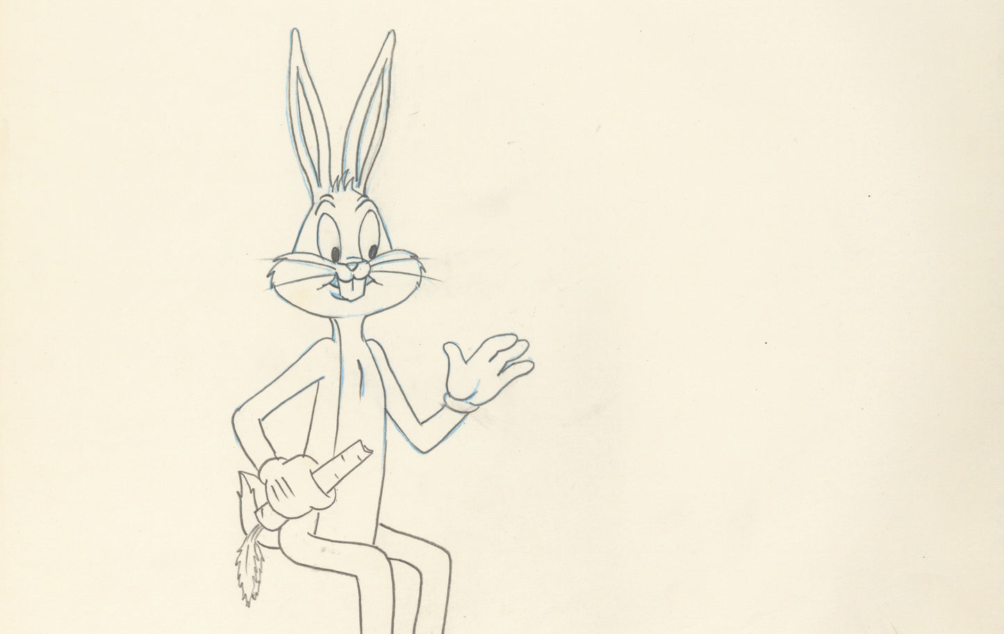 Looney Tunes Original Production Drawing: Bugs Bunny