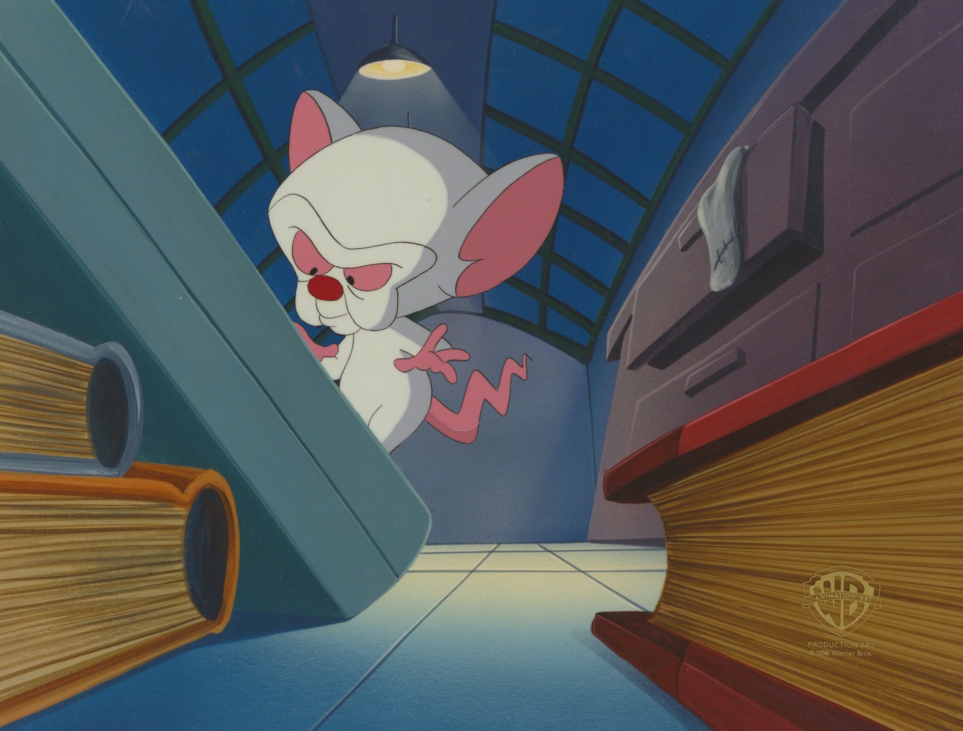 Pinky And The Brain Original Production Cel: Pinky and Brain – Clampett  Studio
