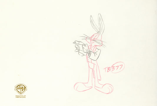 Looney Tunes Original Production Drawing: Bugs Bunny