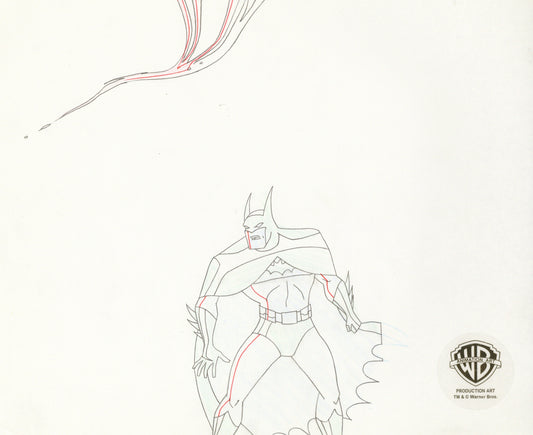 Justice League Original Production Drawing:  Batman
