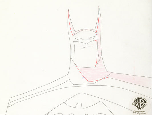 Justice League Original Production Drawing:  Batman