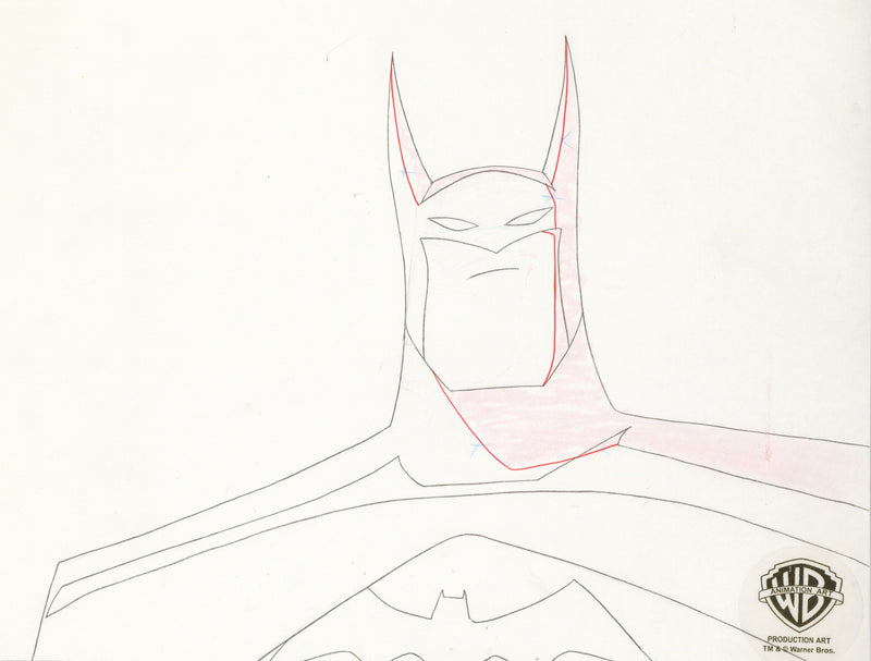 Justice League Original Production Drawing:  Batman