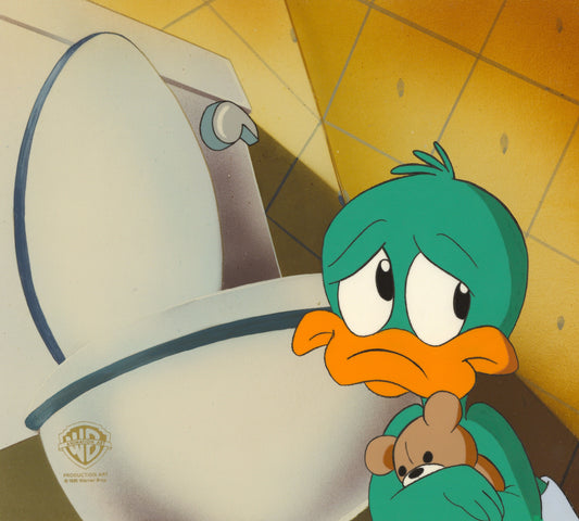 Tiny Toons Original Production Cel: Plucky Duck
