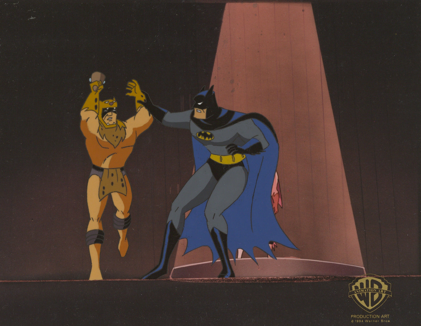 Batman The Animated Series Original Production Cel: Batman