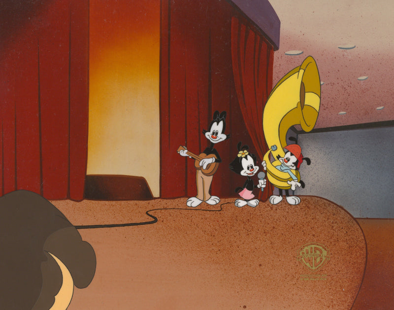 Animaniacs Original Production Cel: Yakko, Wakko and Dot