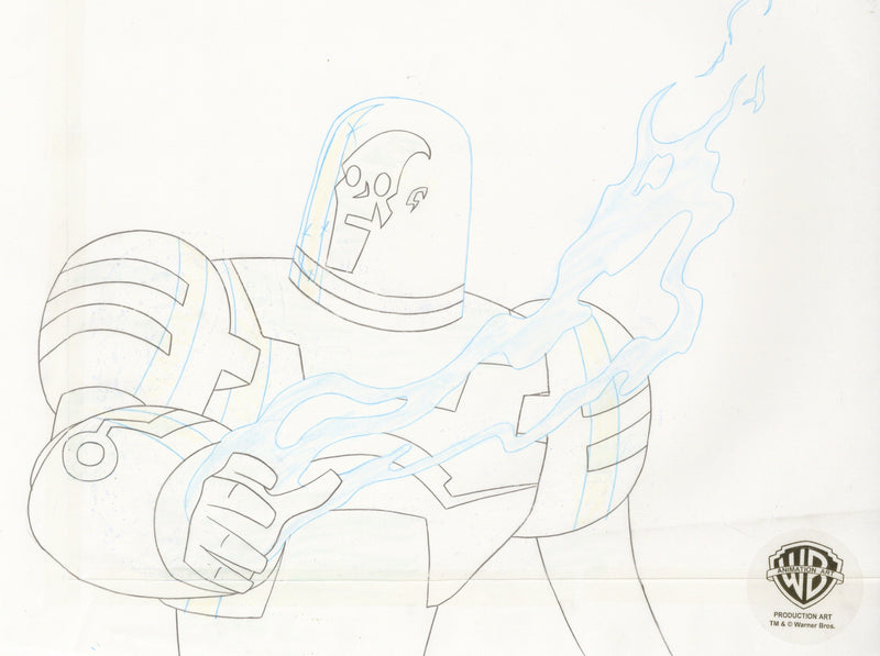 Batman Beyond Original Production Drawing: Mr. Freeze