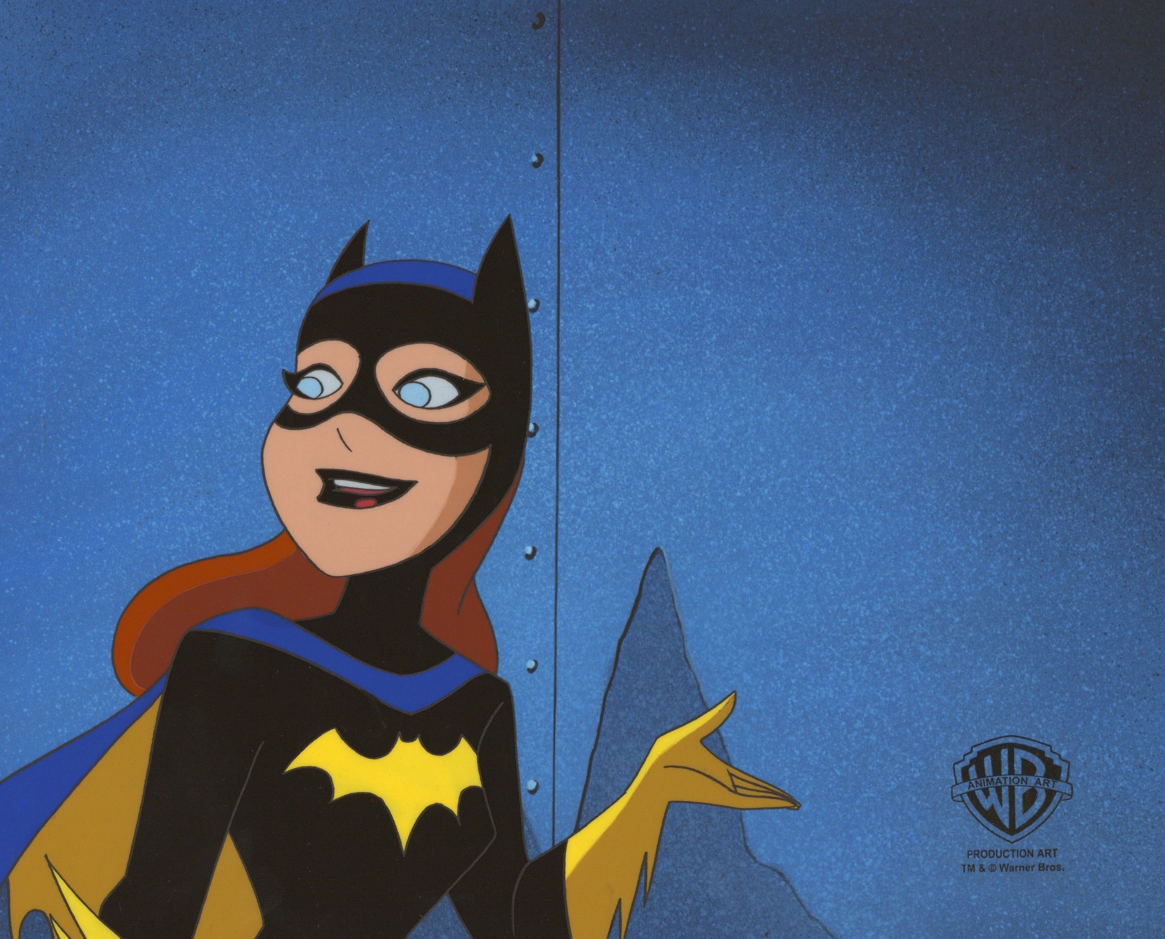 The New Batman Adventures Original Production Cel Batgirl Clampett