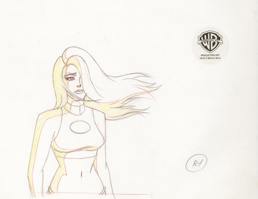 Batman The Animated Series Original Production Drawing: Talia