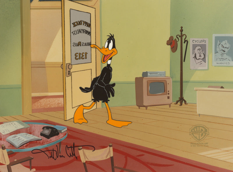 Looney Tunes Quackbusters Original Production Cel: Daffy Duck
