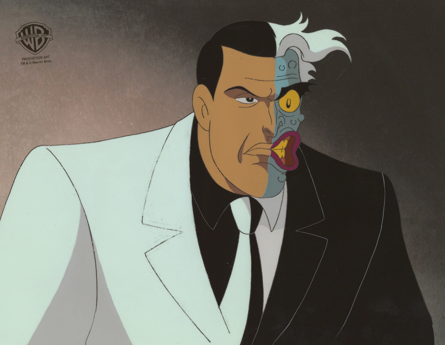 Batman The Animated Series Original Production Cel: Two-Face