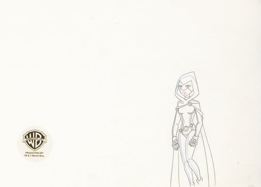 Teen Titans Original Production Drawing: Raven