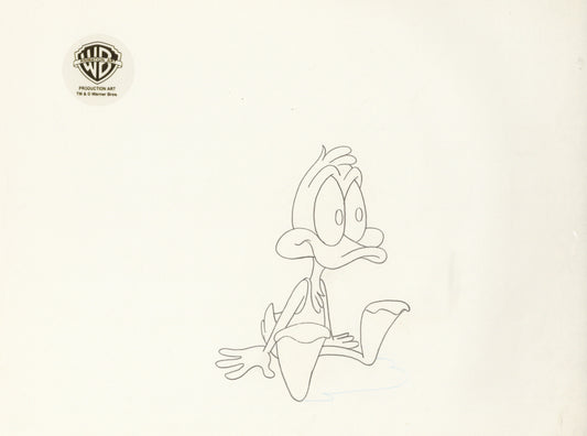 Tiny Toons Original Production Drawing: Plucky Duck