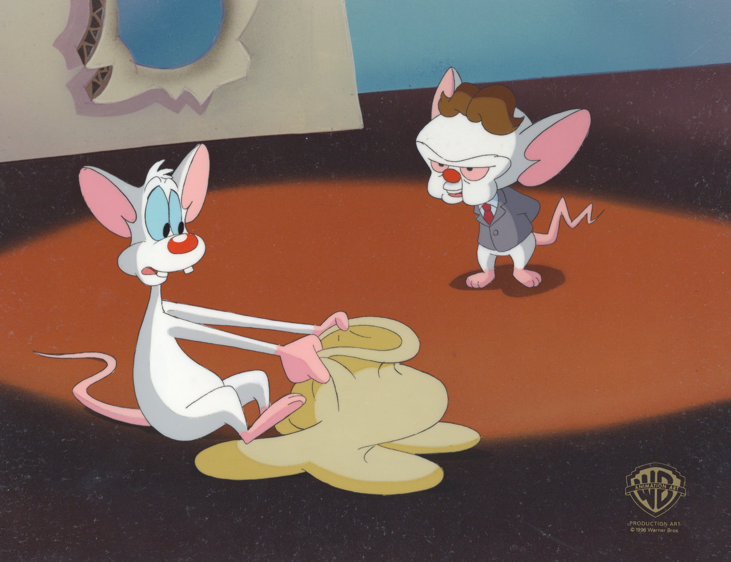 Pinky And The Brain Original Production Cel: Pinky and Brain