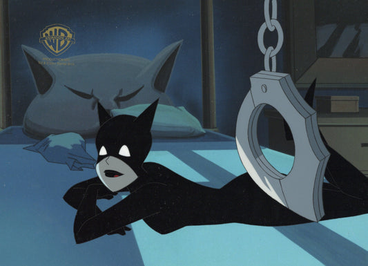 The New Batman Adventures Original Production Cel: Catwoman