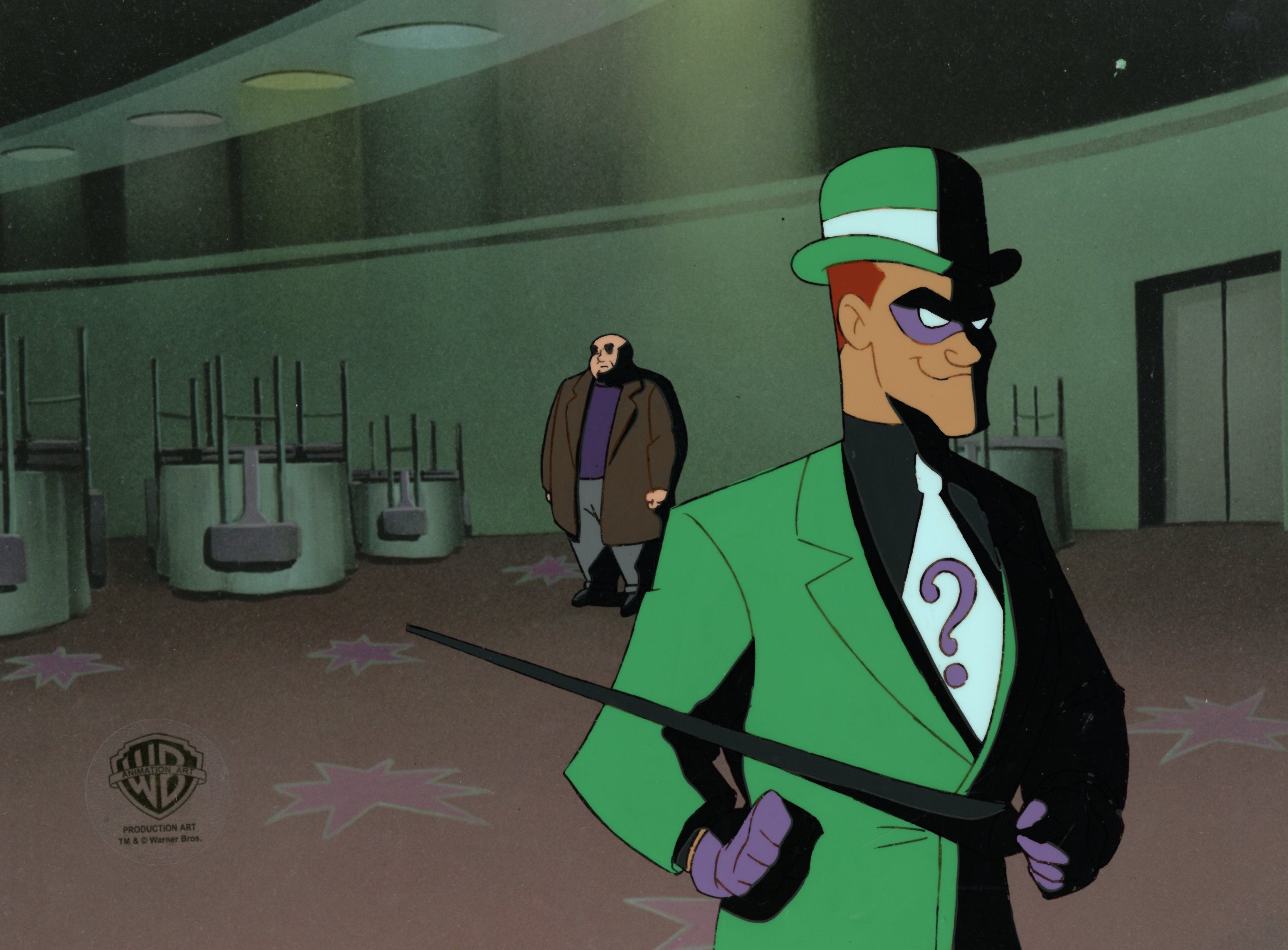 Riddler Cartoon Batman